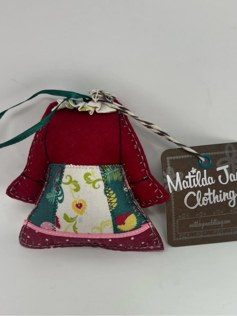 Matilda Jane Holiday Dress Ornament Christmas Matches Happy Holly Daze Dress New